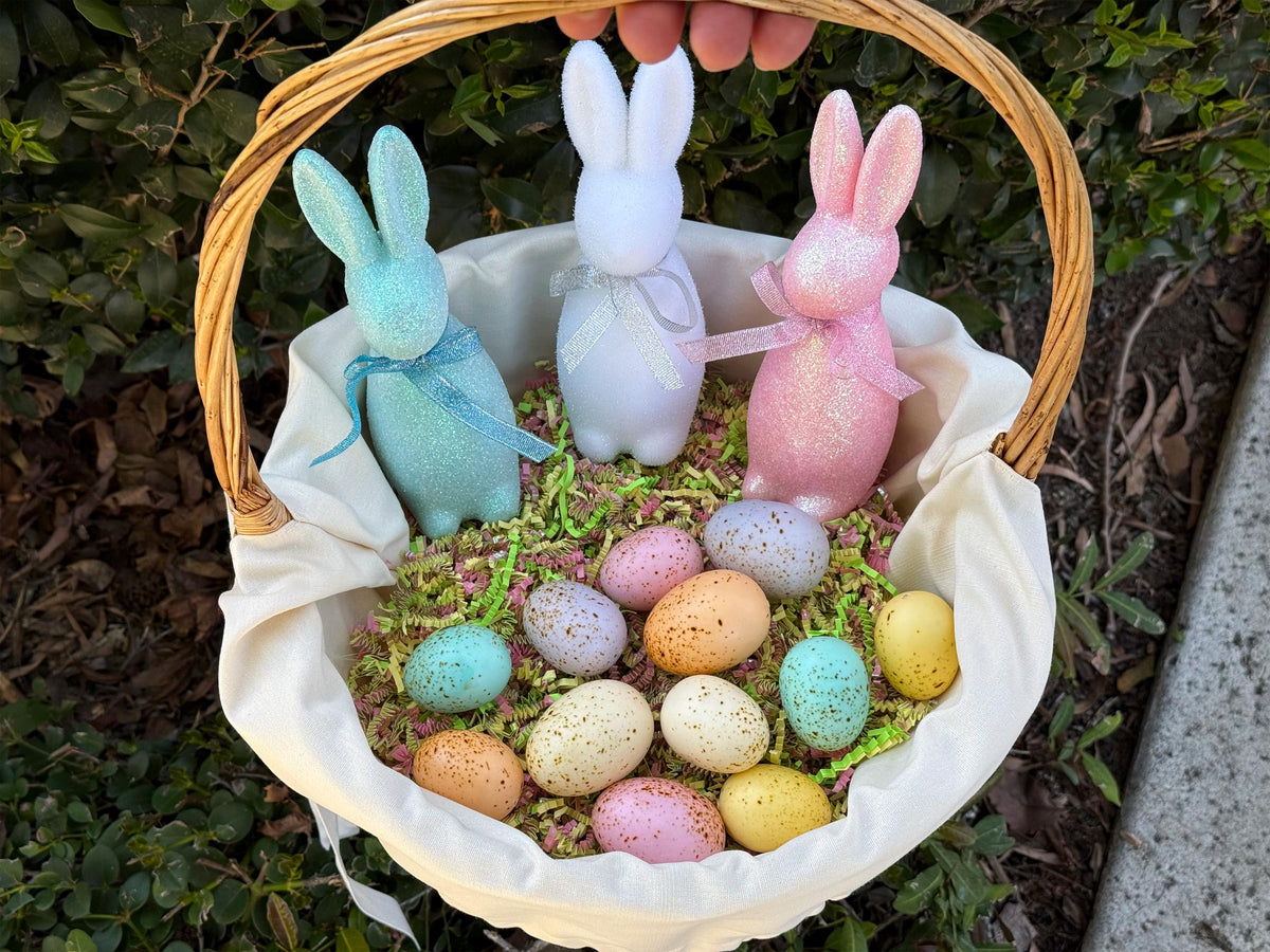 Custom Easter Basket Liner, Personalized Easter Gifts for Kids, Kids Easter Basket Decor, Custom Bunny Basket Liner, Boys Girls Easter Gifts