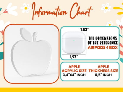 Back to School Gift, Personalized Teacher Gift Idea, Apple Plaque for Teacher, Custom Name Classroom Gift, Teacher Appreciation Gifts