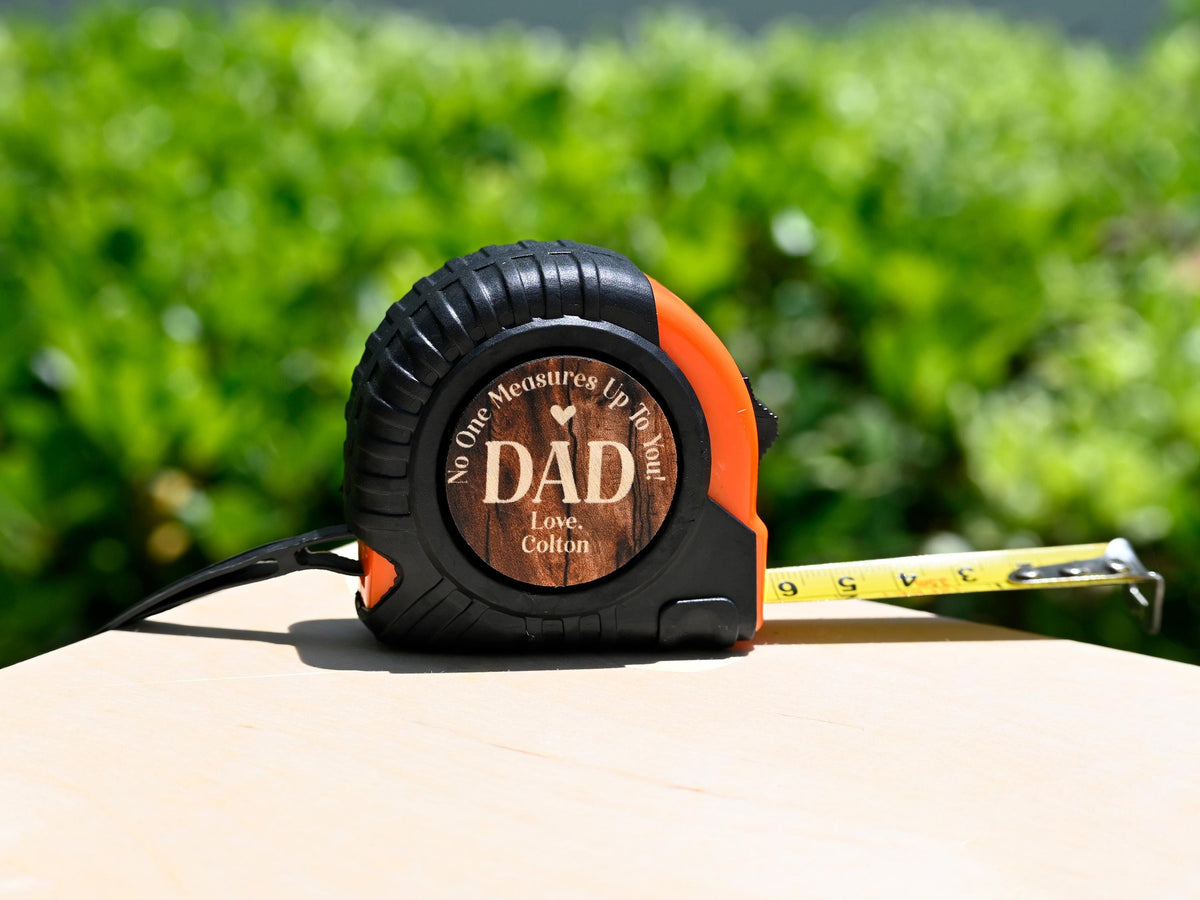Fathers Day Gifts, Personalized Tape Measure No One Measures Up, Dad Gifts From Daughter, Personalized Gifts For Dad, Husband, Grandpa Gift