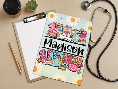 Personalized Nurse Clipboard: Hardboard Medical Gift