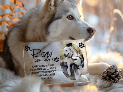 Pet Memorial Acrylic Sign, Personalized Gifts for Pet Loss, Dog or Cat Loss Gift, Cat Keepsake Sign, Pet Memorial Plaque, Sympathy Gifts