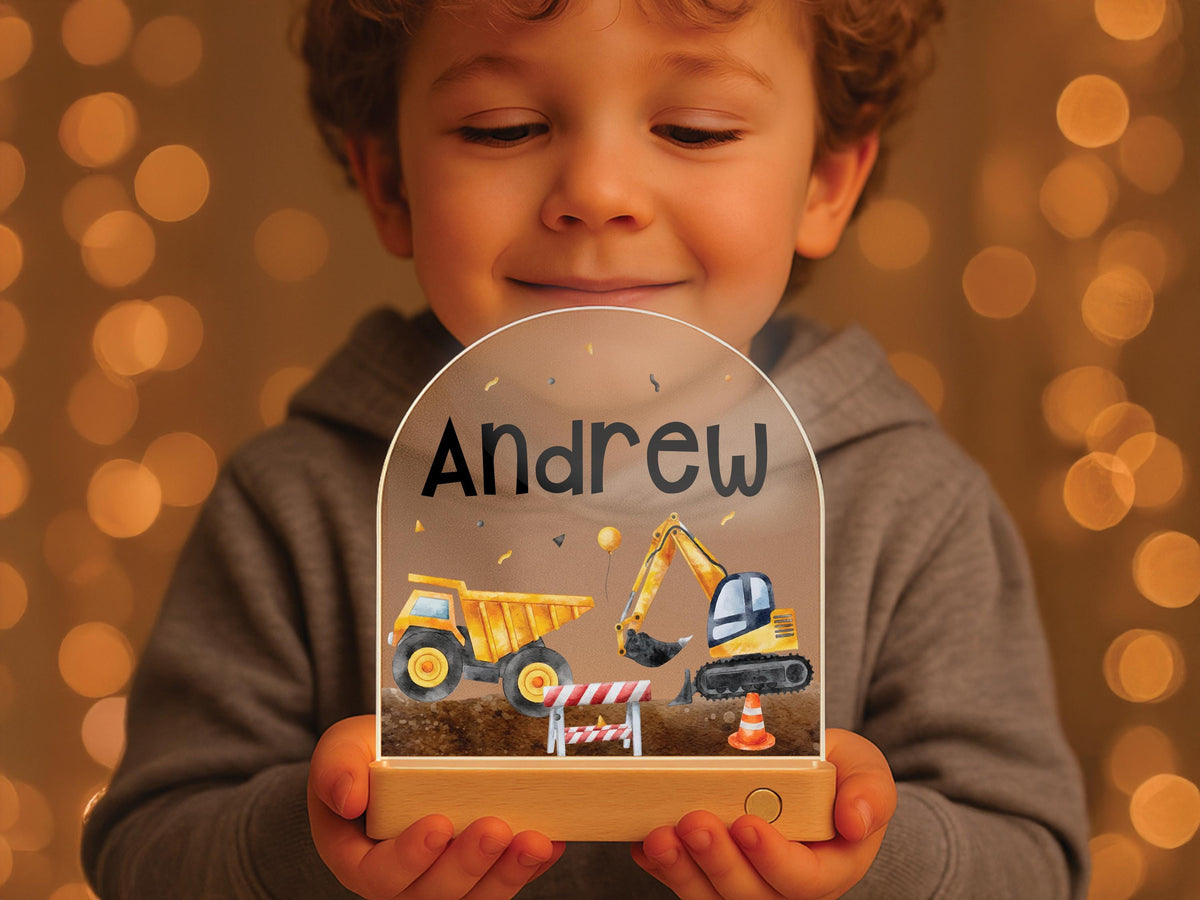 Personalized Night Light for Kids, Custom Name Lamp for Kids Room Decor Nursery, Dinosaur Ballerina Kids Christmas Birthday Baby Shower Gift