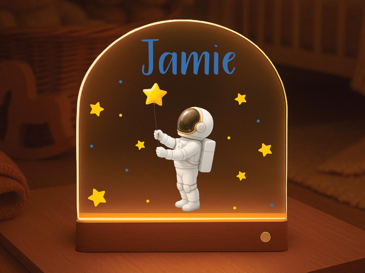 Personalized Night Light for Kids, Custom Name Lamp for Kids Room Decor Nursery, Dinosaur Ballerina Kids Christmas Birthday Baby Shower Gift