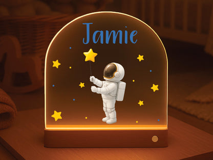 Personalized Night Light for Kids, Custom Name Lamp for Kids Room Decor Nursery, Dinosaur Ballerina Kids Christmas Birthday Baby Shower Gift