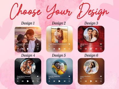 Custom Music Fridge Magnets Personalized Song Magnets That Can Plays Music Anniversary Gifts Valentine Gift For Him, Christmas Photo Magnets