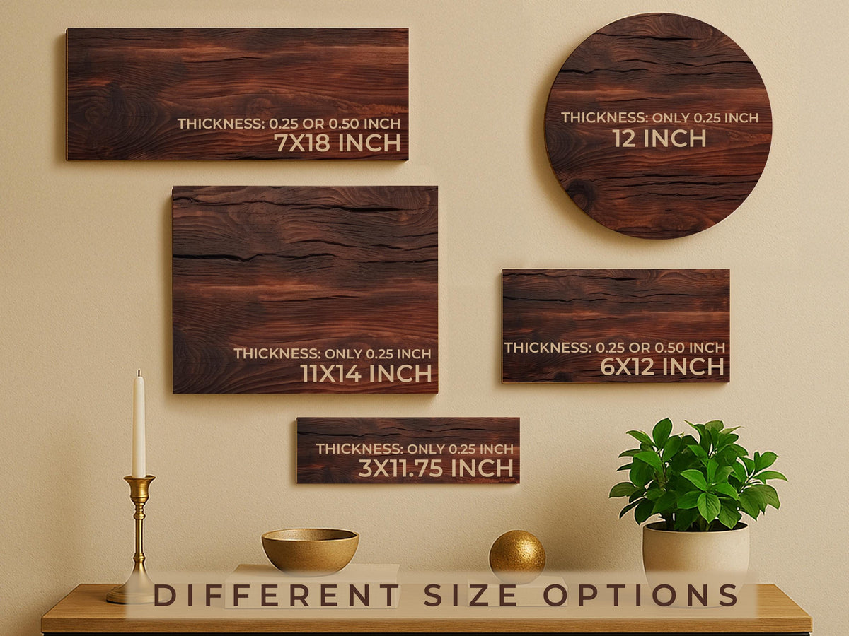 Custom Text Wood Sign, Personalized Quote Wooden Plaque, Home Decoration Gift for New Home Gift, Housewarming Gift for Family, Man Cave Sign