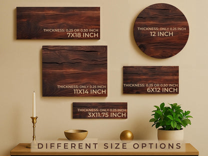 Custom Text Wood Sign, Personalized Quote Wooden Plaque, Home Decoration Gift for New Home Gift, Housewarming Gift for Family, Man Cave Sign