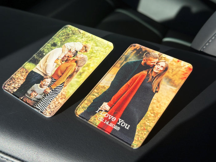 Add Your Own Photo Car Visor Clip, Drive Safe Visor Picture Clip Car Photo Decor, Family Portrait Sun Visor Clip, Picture Frame for Car Gift