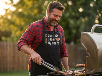 Personalized Apron for Men Gifts, Custom Family Apron Cooking Gift for Fathers Gifts, Customized Aprons for Kitchen Gifts for Dad Gifts