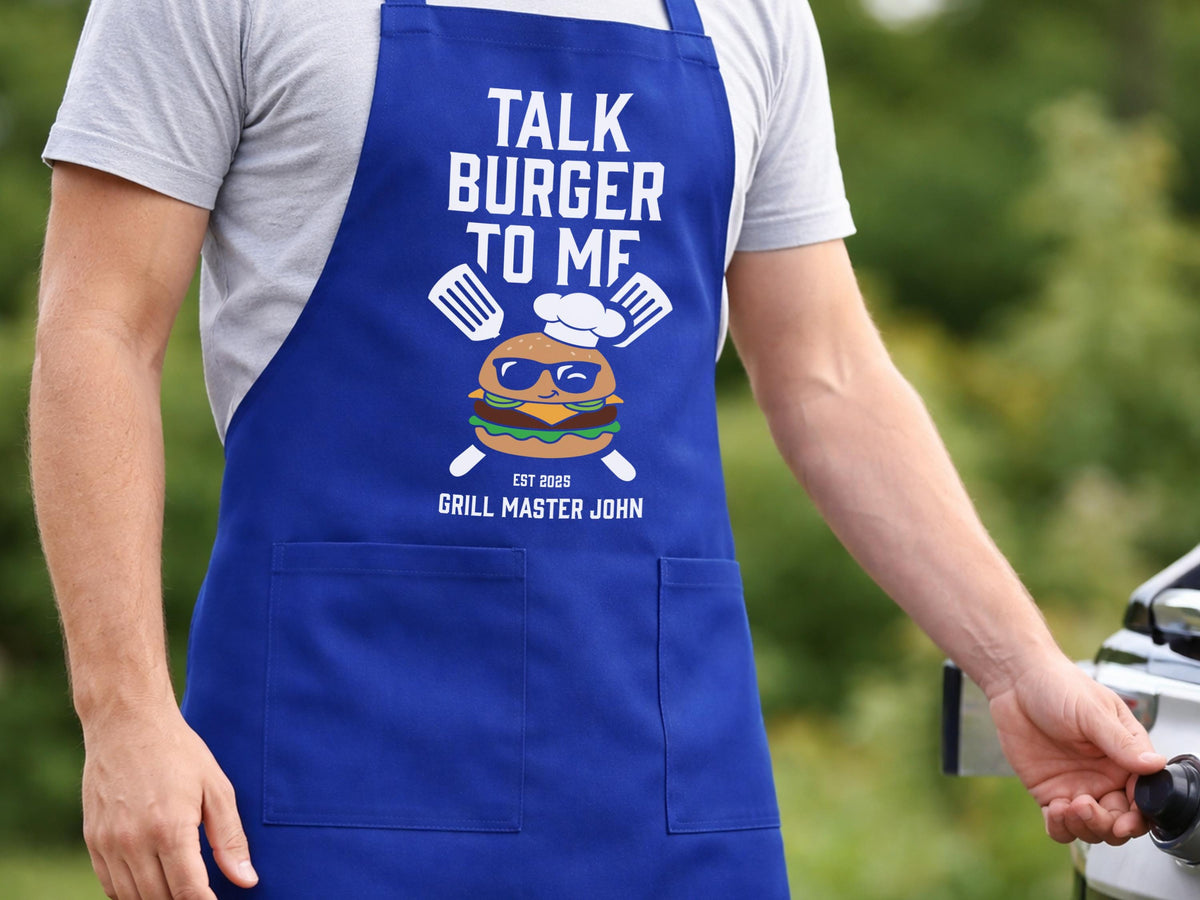 Personalized Apron for Men Gifts, Custom Family Apron Cooking Gift for Fathers Gifts, Customized Aprons for Kitchen Gifts for Dad Gifts