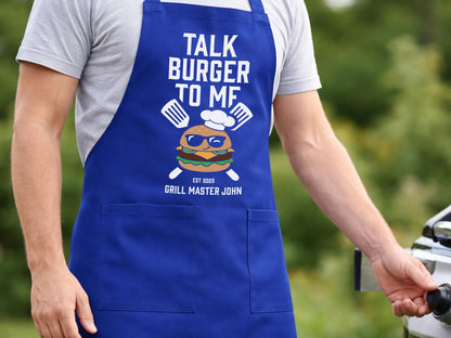 Personalized Apron for Men Gifts, Custom Family Apron Cooking Gift for Fathers Gifts, Customized Aprons for Kitchen Gifts for Dad Gifts