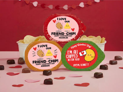Personalized Valentine Popcorn Stickers, Poppin Valentines Day Labels, Non Candy Classroom Valentines, 50 Design Option Stickers