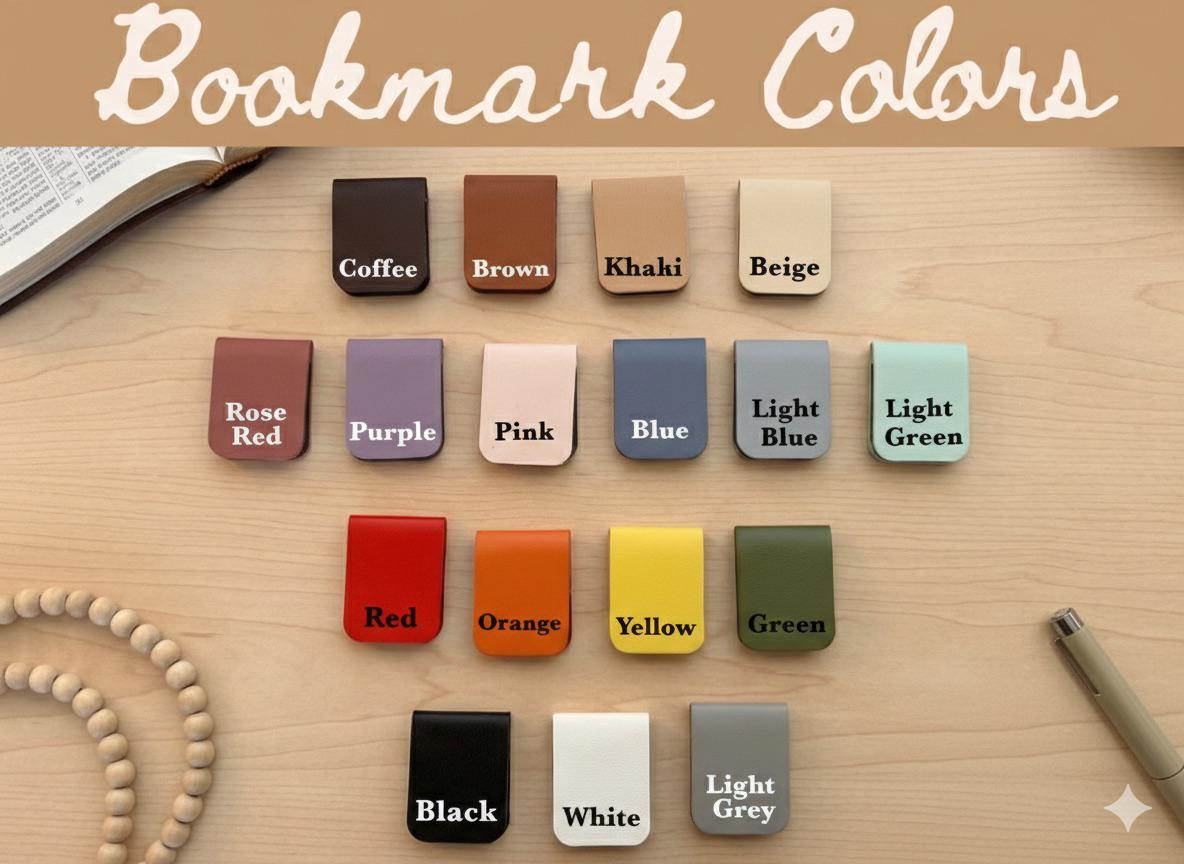 Birth Flower Magnetic Bookmark, Custom Name Leather Bookmark Personalized Bookmark with Name, Book Lover Christmas Gift Women Book Accessory