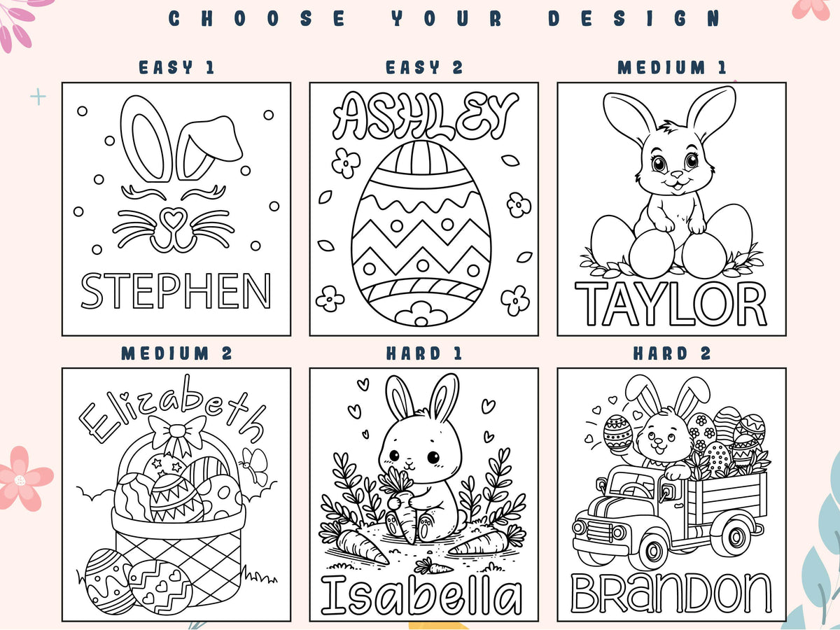 Personalized Easter Tote bag, DIY Easter bag, Name Easter Bunny Bag, Kids Egg Hunt Bag, Easter Gift Bags, Custom Boys Girls Easter Baskets