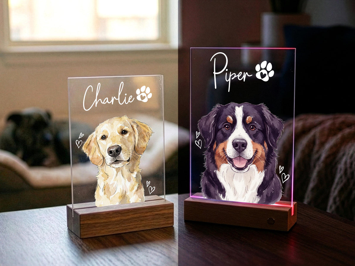 Pet Photo Tea Towel, Personalized Dog Portrait Kitchen Towel, Pet Memorial Gift, Cat Picture Towel, Pet Sympathy Gift, Pet Mom Photo Gifts