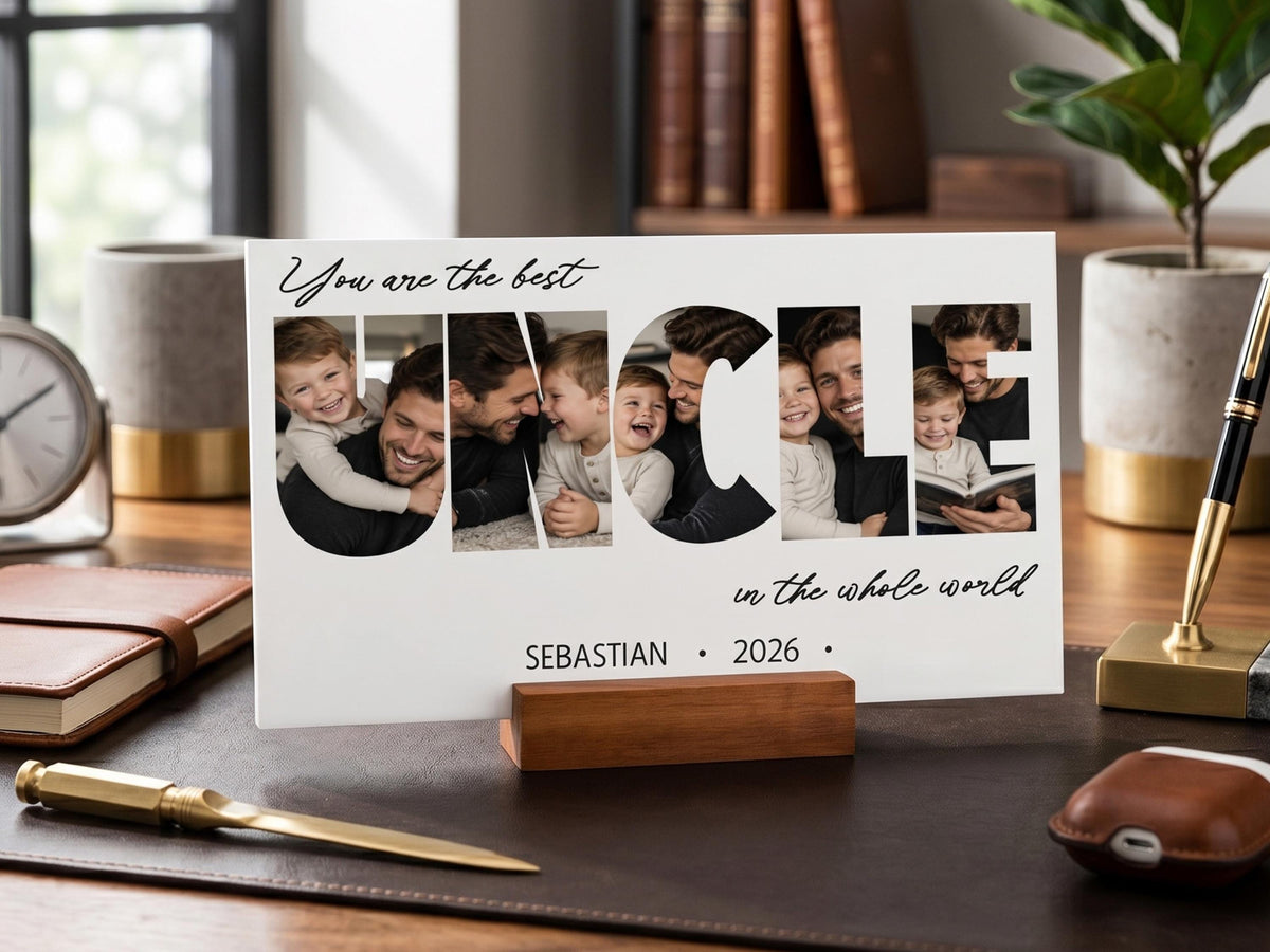 Personalized Dad Photo Frame, Custom Father's Day Keepsake, You are the Best Dad Sign, Dad Gifts From Daughter, Gifts for Papa Grandpa Gift