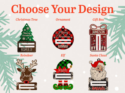 Personalized Christmas Money Holder Ornament, Here's A Few Bucks for Xmas, Custom Wooden Christmas Ornament, Gift for Kids, Stocking Stuffer
