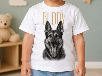 Custom Pet Photo & Name Shirt, Custom Picture Dog Shirt, Comfort Colors Pet Portrait Shirt, Cat Mom Gift, Dog Lover Gift, Custom Pet Gifts