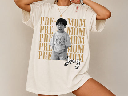 Custom Photo Senior Mom Shirt, Personalized Class of 2027 Comfort Colors Tshirt, Proud Mom of a Graduate Shirt, Senior Mom Gift