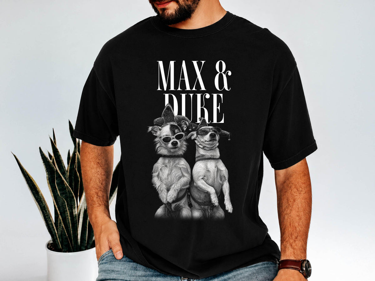 Custom Dog Photo Shirt for Pet Lover, Pet Photo & Name Shirt, Picture Dog Shirt, Dog Portrait Personalized Shirt, Dog Dad Christmas Gifts
