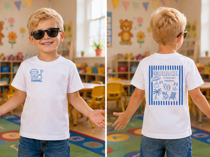 Family Beach Trip Shirt, Personalized Beach Crew Tee, Matching Family Vacation Shirts for Reunions and Cousin Crews, Custom Family Shirt