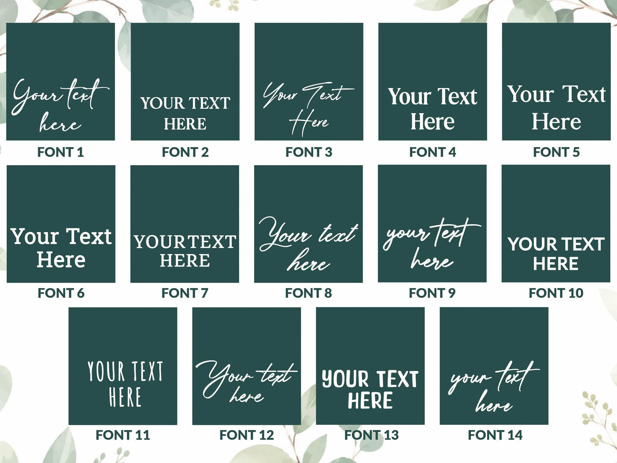 Custom Mirror Decal with Vinyl Lettering, Personalized Vinyl Sticker for Mirror Welcome Sign, Wedding Mirror Decal, Event or Home Decor