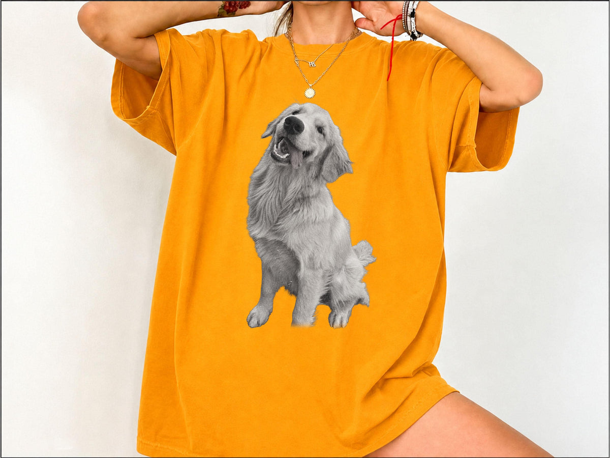 Comfort Colors Custom Your Photo Shirt, Personalized Picture Tee, Upload Your Own Image, Family or Couple Photo Gift, Custom Picture Shirt