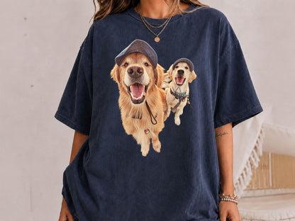 Comfort Colors Custom Your Photo Shirt, Personalized Picture Tee, Upload Your Own Image, Family or Couple Photo Gift, Custom Picture Shirt