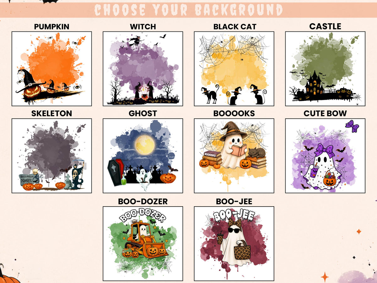 Personalized Halloween Tote Bag: Custom Trick or Treat Canvas Bag
