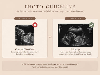 Personalized Baby Heartbeat Magnet, Pregnancy Reveal Fridge Magnet, Ultrasound Photo Keepsake, Pregnancy Announcement Gift, Baby Shower Gift
