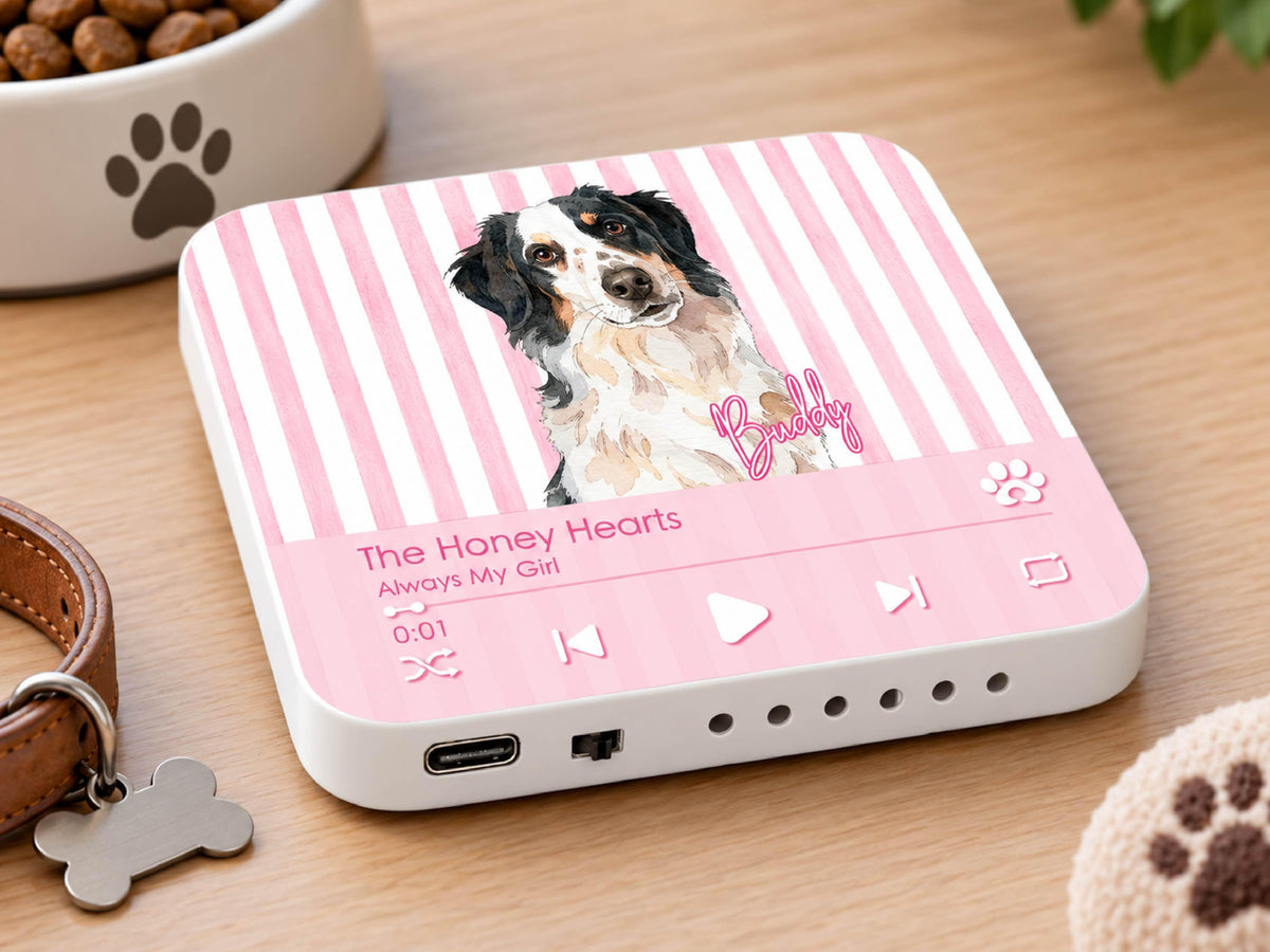 Custom Dog Photo Magnet, Personalized Pet Portrait Gift, Dog Lover Gift, Cat Mom Gift, Memorial Dog Gift, Loss of Pet Memorial Keepsake