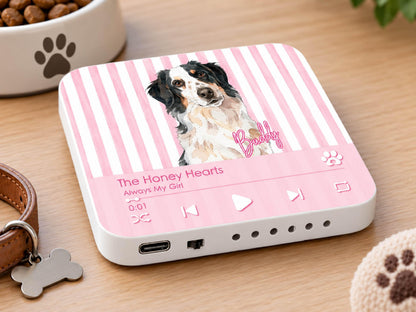 Custom Dog Photo Magnet, Personalized Pet Portrait Gift, Dog Lover Gift, Cat Mom Gift, Memorial Dog Gift, Loss of Pet Memorial Keepsake
