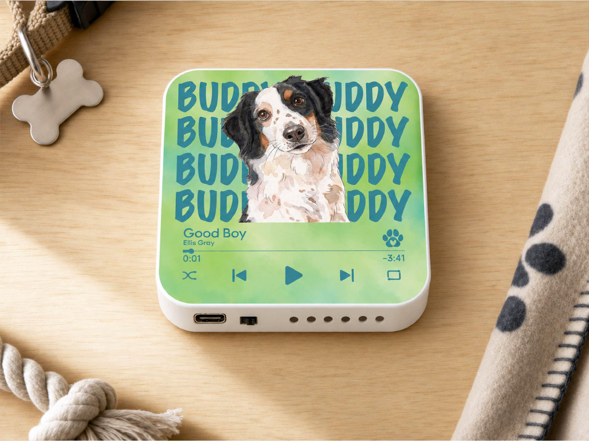 Custom Dog Photo Magnet, Personalized Pet Portrait Gift, Dog Lover Gift, Cat Mom Gift, Memorial Dog Gift, Loss of Pet Memorial Keepsake
