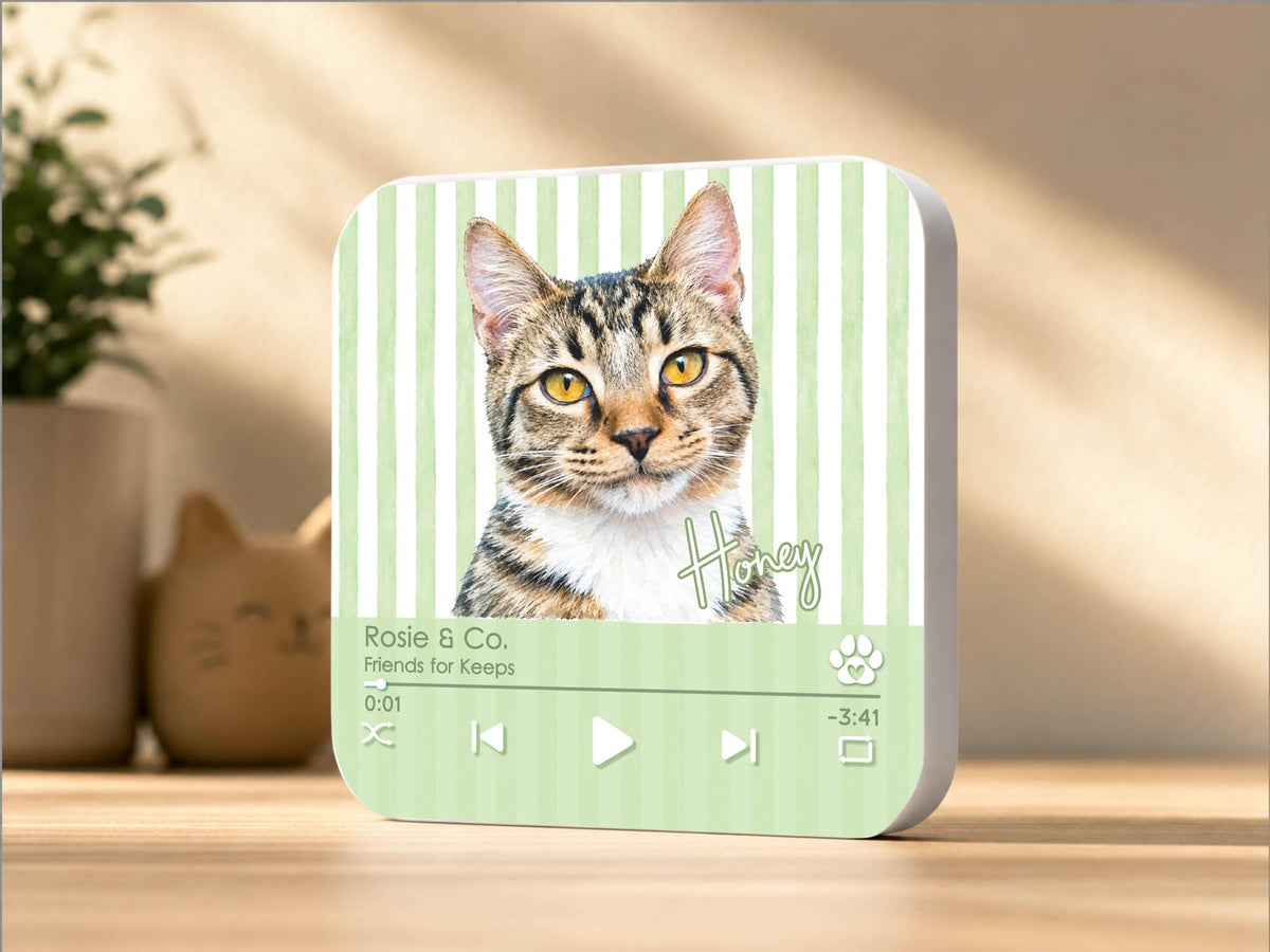 Custom Dog Photo Magnet, Personalized Pet Portrait Gift, Dog Lover Gift, Cat Mom Gift, Memorial Dog Gift, Loss of Pet Memorial Keepsake