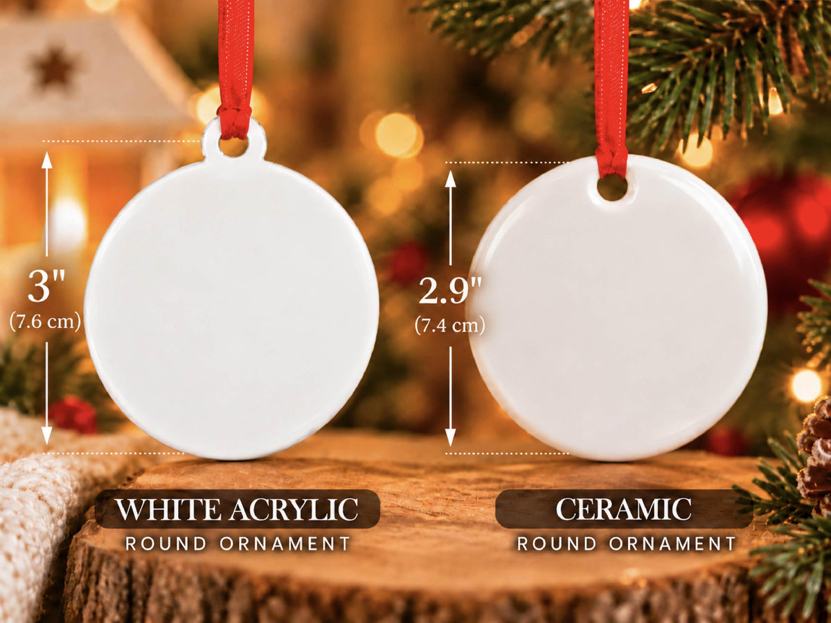 Childhood Photo Wedding Ornament, First Christmas Married Ornament, Custom Bride & Groom Keepsake, Personalized Newlywed Gift for Couple