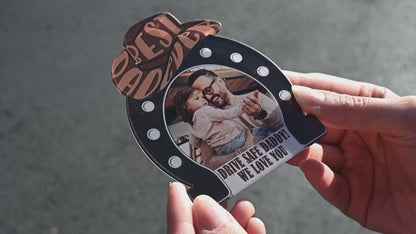 Personalized car visor clip