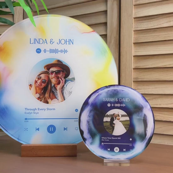 Custom Vinyl Record with Photo