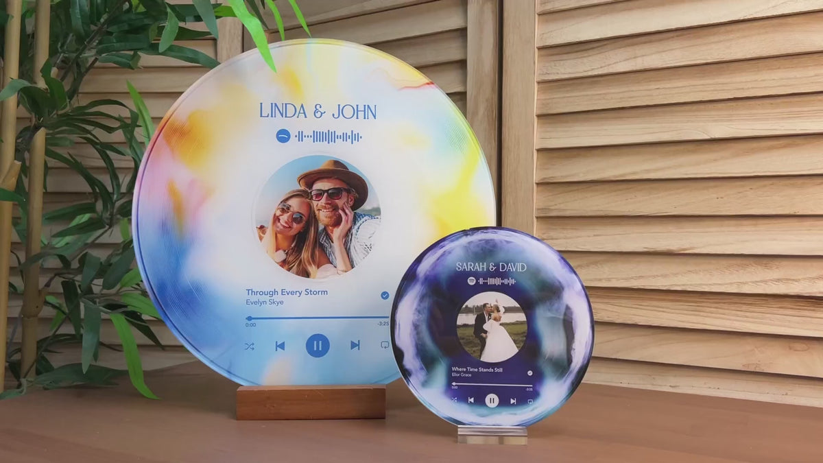 Custom Vinyl Record with Photo