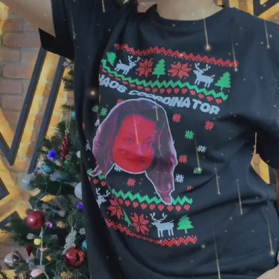 Custom Ugly Christmas Matching, Office party T-Shirt