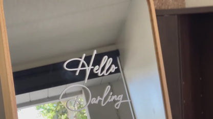 Personalized Welcome To Our Wedding Mirror Decal