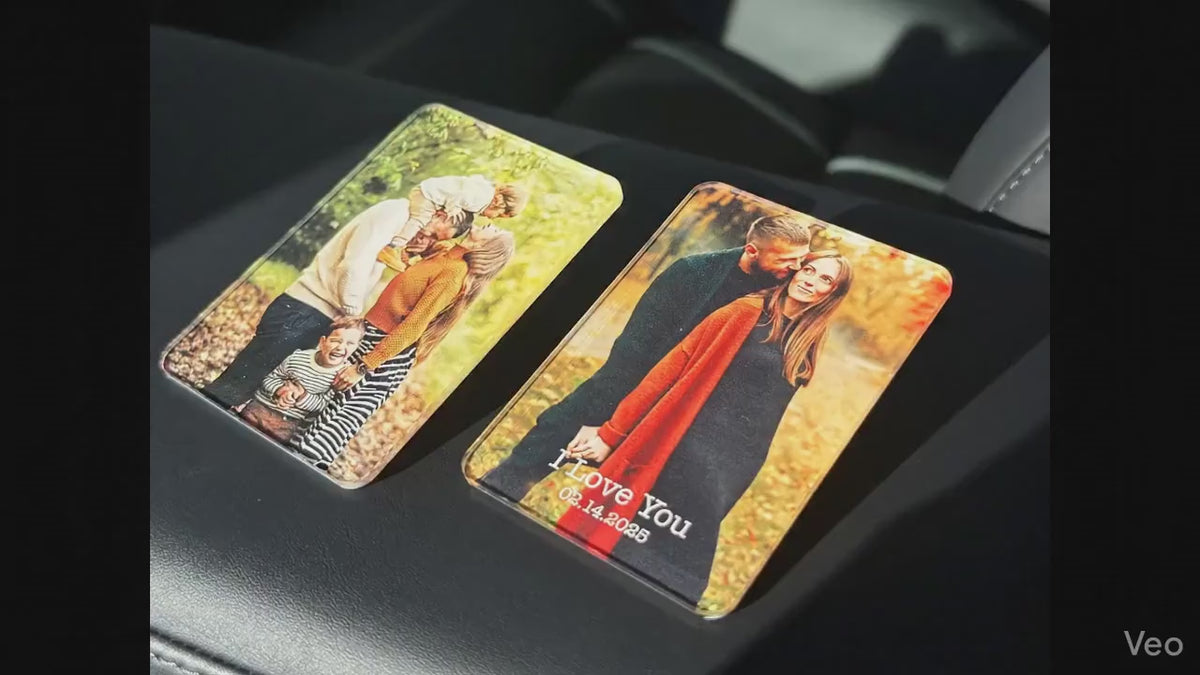 Add Your Own Photo Car Visor Clip, Drive Safe Visor Picture Clip Car Photo Decor, Family Portrait Sun Visor Clip, Picture Frame for Car Gift